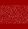 snow pattern vector image vector image