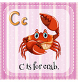 letter c vector image