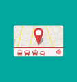 city pass card vector image