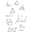 geometry vector image vector image
