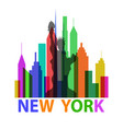 new york poster vector image