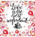 seamless background with hand drawn red chalk vector image