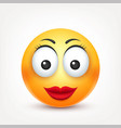 smileysmiling angrysadhappy female emoticon vector image