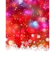 multicolor christmas with snowflake eps 8 vector image vector image