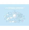 line style concept vector image