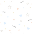 baby background vector image