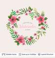 vintage background template for greeting card vector image