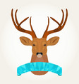 reindeer vector image vector image