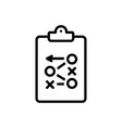 tactics vector image