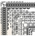 decorative borders for your design vector image vector image