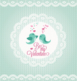 valentines card vector image vector image