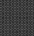 black cell comb seamless pattern vector image
