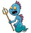monster cartoon vector image