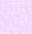 pastel color geometric triangle pattern vector image vector image