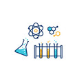 chemical physics lab icon vector image