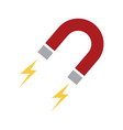 magnet icon vector image vector image