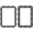 rectangular frames vector image