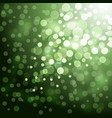 lights on green background vector image