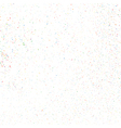 confetti on a white vector image
