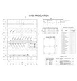 plan industrial area vector image