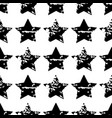 seamless star pattern modern stylish vector image vector image