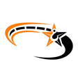 crane hook towing vector image