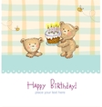 birthday greetings vector image vector image