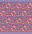 bright meadow flowers floral seamless pattern vector image