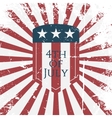 independence day 4th of july holiday symbol vector image