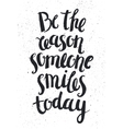 hand drawn quote phrase optimistic vector image