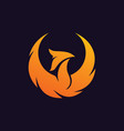 phoenix-logo vector image vector image