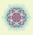 mandala ethnic motifs vector image vector image