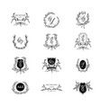 wedding stationery set cards vector image