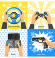 game gadget 2x2 design concept vector image