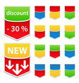 labels vector image vector image