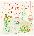 wedding collection vector image vector image