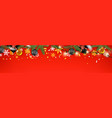 christmas banner concept holiday web header vector image vector image