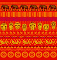 tribal ethnic seamless pattern vector image vector image