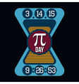 pi day t-shirt typography graphics vector image vector image