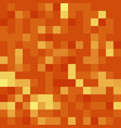 pixel minecraft style fiery lava block background vector image
