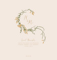 vintage wreath with berries vector image vector image