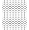 honeycomb seamless pattern vector image