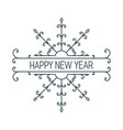 merry christmas inscription vector image
