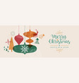 year scandinavian watercolor card vector image vector image