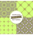 seamless pattern sets natural neon vector image