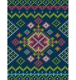 knitted bright seamless winter holiday pattern vector image