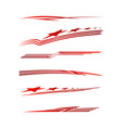 car motorcycle racing vehicle graphics vinyls vector image vector image
