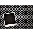metal grill photo vector image vector image