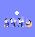 various female character poses vector image vector image