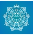 mandala yoga pattern vector image vector image